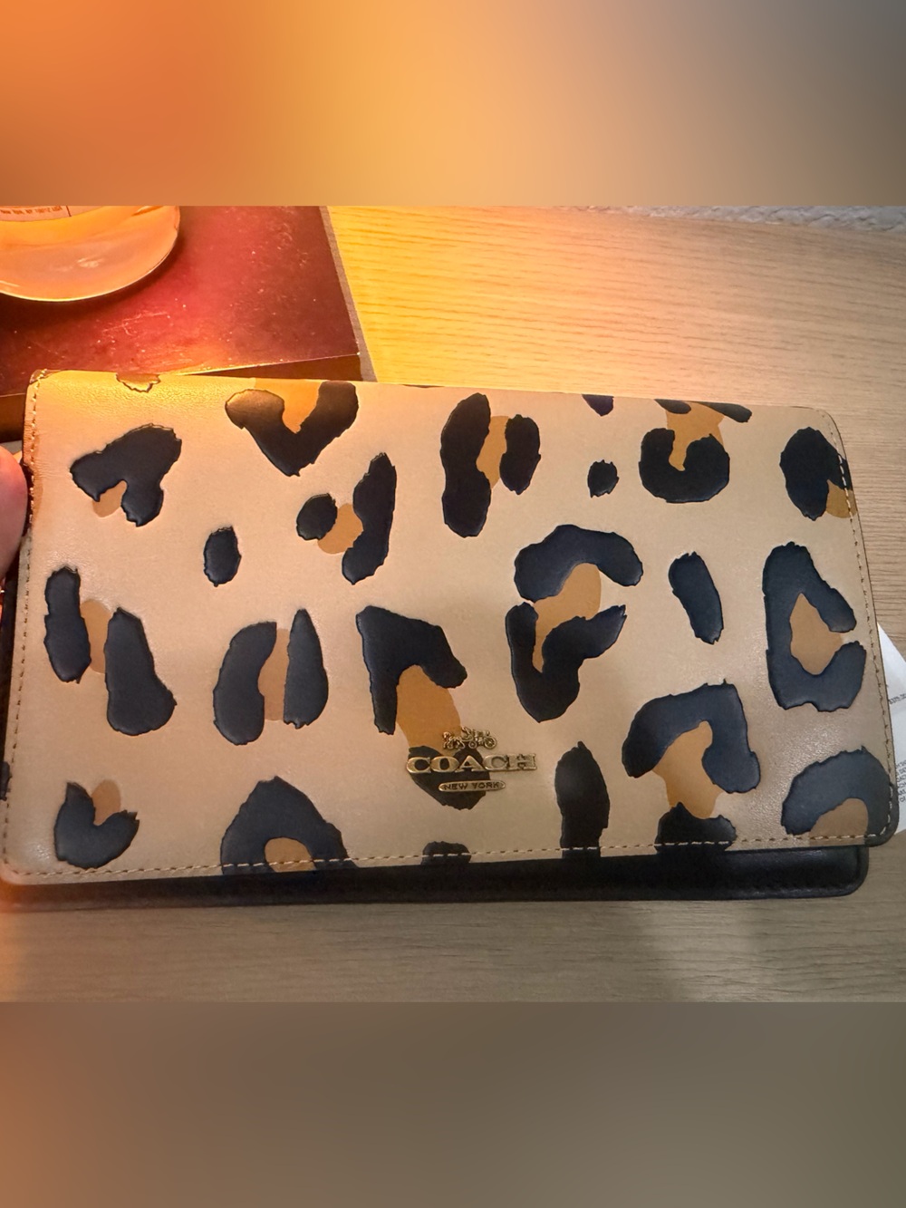 Rare Coach Leopard Print Crossbody